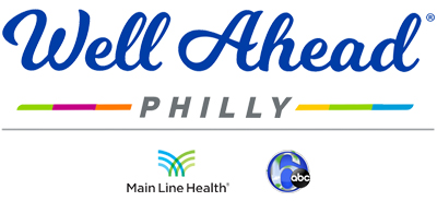 Well Ahead Philly, Main Line Health and 6abc logos