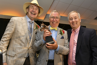From left: Riddle HealthCare Foundation Board Chair Don Saleski, Gala Honoree and Riddle Hospital President Gary Perecko, and Main Line President and CEO Jack Lynch