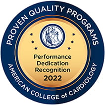 American College of Cardiology's Proven Quality Programs Award