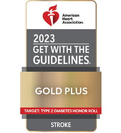 Get With The Guidelines®-Stroke Gold Plus with Target: Type 2 Diabetes Honor Roll
