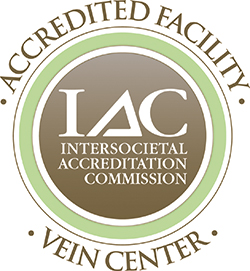 Intersocietal Accreditation Commission vein center accredited facility seal