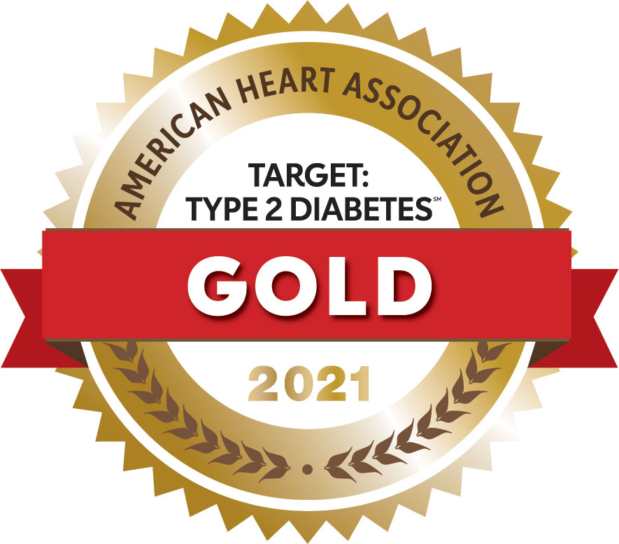  Target: Type 2 Diabetes Gold Seal 2021