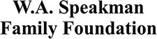 W.A. Speakman Family Foundation