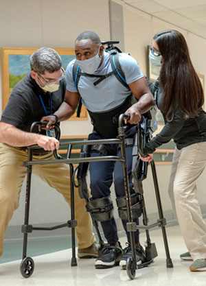 Exoskeleton robotic device
