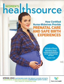 Women's Health Source Magazine Spring 2024 Cover